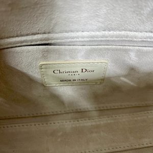 13350631085111688_502a5cd4-bcbb-41cf-b2a8-f56451703b64 MEDIUM LADY D-JOY 26 BUTTERFLY STUD WHITE LAMBSKIN