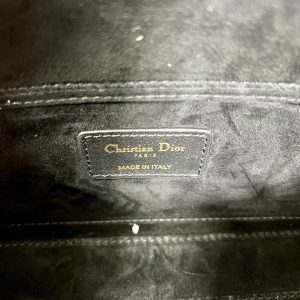 13350631133367962_2f6487dd-9285-468e-aa1c-537d8104a8fd MEDIUM LADY D-JOY 26 BUTTERFLY STUD BLACK LAMBSKIN