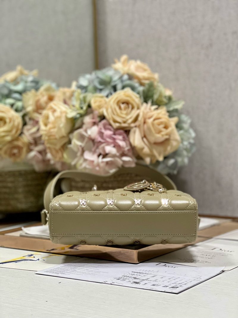 13350631173275124_46e95599-3bd2-406d-9e93-0f5244c2dd1f SMALL LADY D-JOY 22 BUTTERFLY STUD OLIVE LAMBSKIN