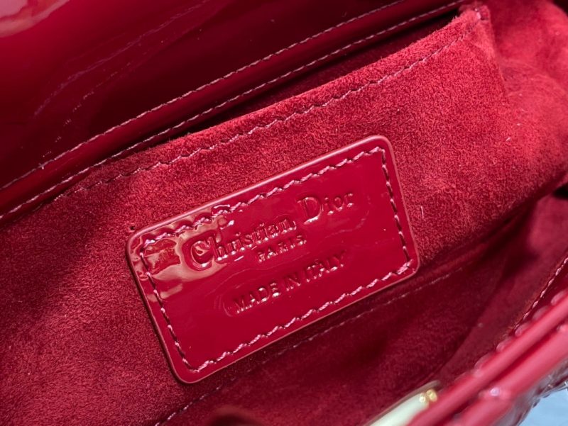 13350670362573630_469175f9-6e9d-4174-82aa-6728d9532c6b SMALL LADY D-JOY 22 RED PATENT CALFSKIN