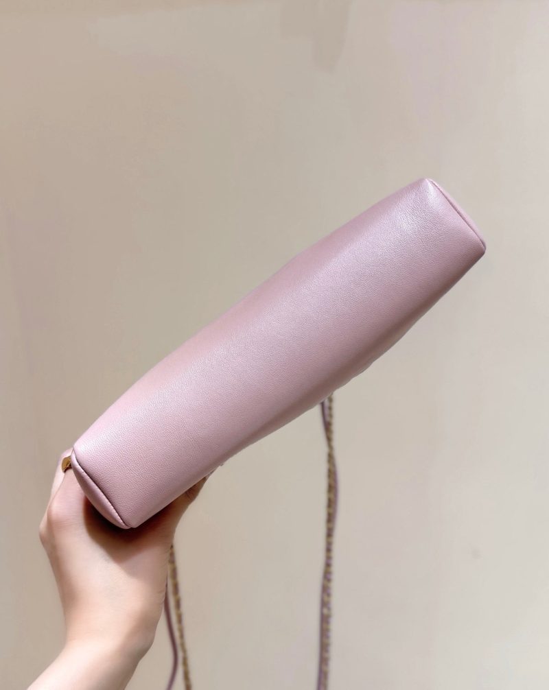 CC 25P Mini 31 Bag in Pink Lambskin and Suede