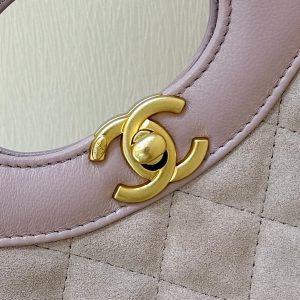 CC 25P Mini 31 Bag in Pink Lambskin and Suede