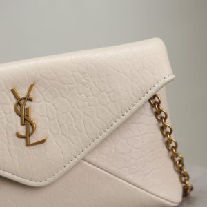 Cassandre Mini Bag 19cm Cream Lambskin GHW