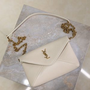 Cassandre Mini Bag 19cm Cream Lambskin GHW