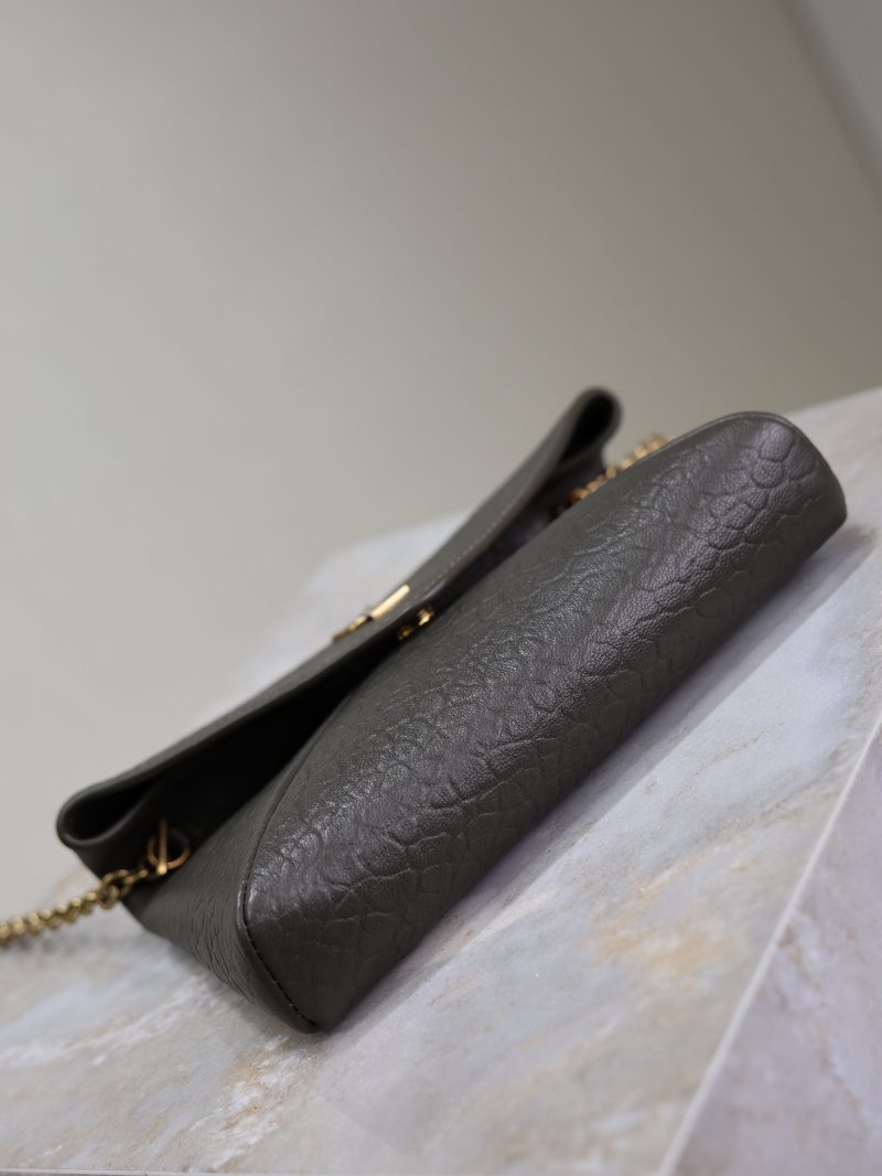 Cassandre Mini Bag 19cm Chocolate Lambskin GHW