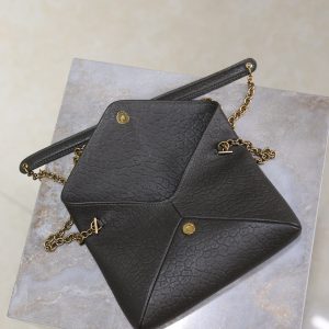 Cassandre Mini Bag 19cm Chocolate Lambskin GHW