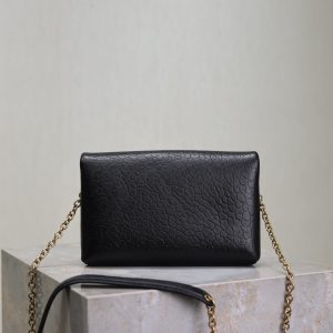Cassandre Mini Bag 19cm Black Lambskin GHW