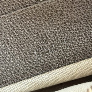 13406566856262067 GG Ophidia GG Mini Handbag 20cm Grey and Brown Supreme Canvas