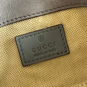 13406567475067004 GG Marmont Double-G 16.5cm Gray Suede