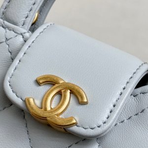 CC 26 Mini Kelly Bag 10 Blue in Sheepskin