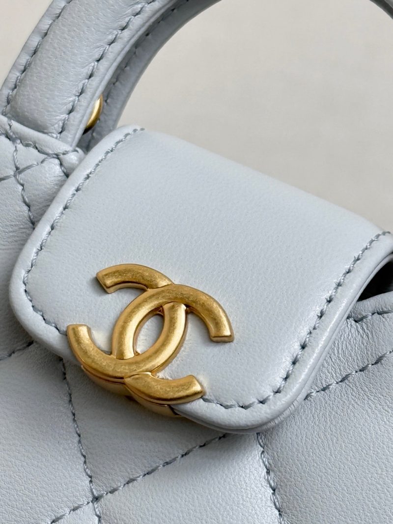 CC 26 Mini Kelly Bag 10 Blue in Sheepskin