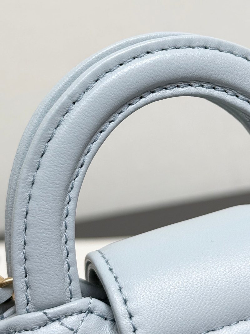 CC 26 Mini Kelly Bag 10 Blue in Sheepskin