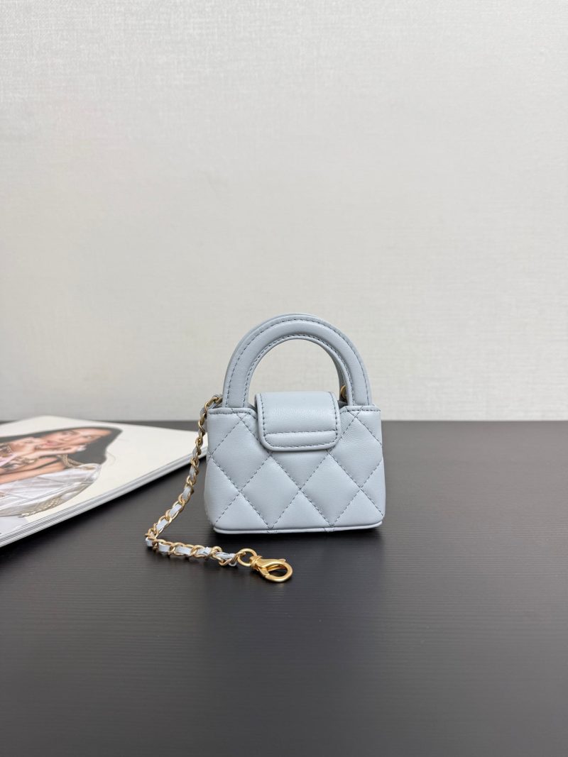 CC 26 Mini Kelly Bag 10 Blue in Sheepskin