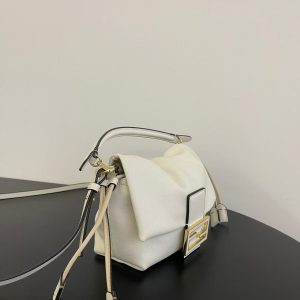 Mamma Baguette Small White Sheepskin