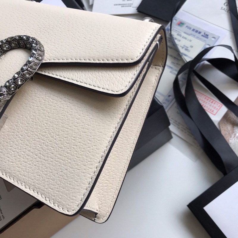 20200528_i1590653440_2311_2 DYONYSUS SHOULDER BAG 20 IN WHITE CALFSKIN SILVER HARDWARE