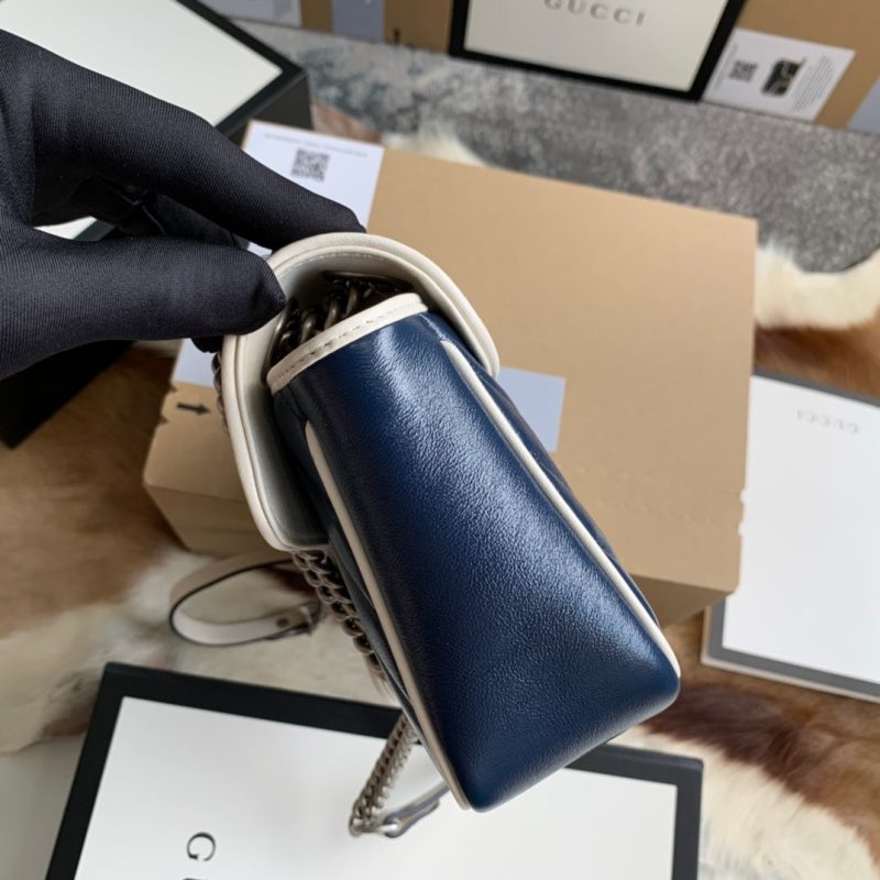 20200611_i1591863434_6090_2_jpg GG MARMONT MEDIUM 26 HANDBAG IN MIDNIGHT BLUE CALFSKIN