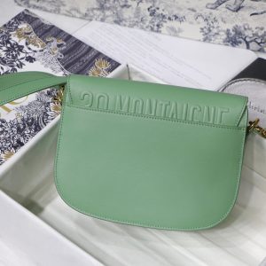 20201205_i1607100806_3453_3_jpg MEDIUM CD BOBBY 22CM BLUE GREEN CALFSKIN GOLD HARDWARE