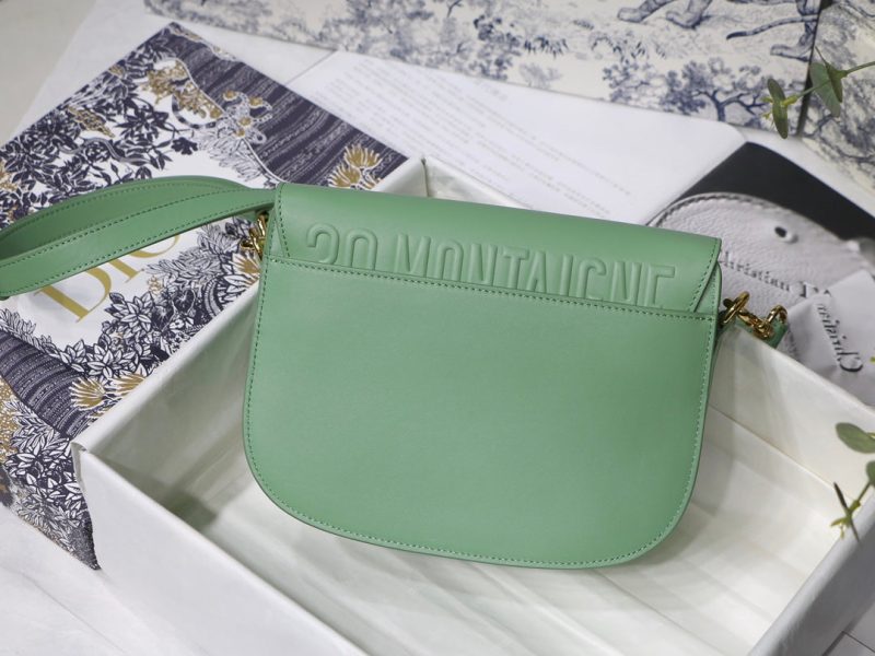 20201205_i1607100806_3453_3_jpg MEDIUM CD BOBBY 22CM BLUE GREEN CALFSKIN GOLD HARDWARE