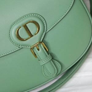 20201205_i1607100806_6252_2_jpg MEDIUM CD BOBBY 22CM BLUE GREEN CALFSKIN GOLD HARDWARE