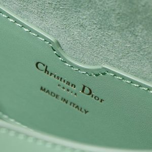 20201205_i1607100806_6806_7_jpg MEDIUM CD BOBBY 22CM BLUE GREEN CALFSKIN GOLD HARDWARE