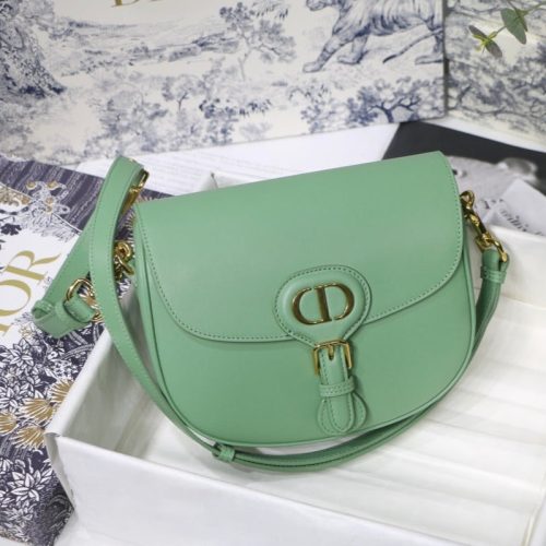 20201205_i1607100806_7357_0_jpg MEDIUM CD BOBBY 22CM BLUE GREEN CALFSKIN GOLD HARDWARE