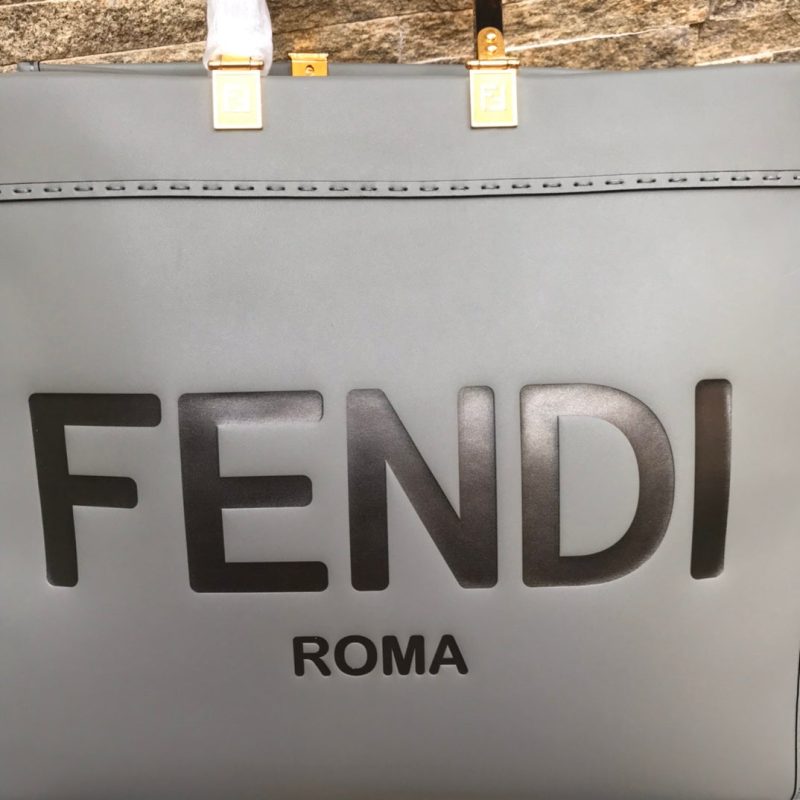 20201230_i1609314241_3570_4_jpg_231e87c3-14fe-4954-94de-3cee589a20dd Fendi Sunshine Large Bag 40.5 Grey Leather