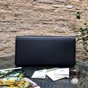 Fendi Sunshine Large Bag 40.5 Black Leather