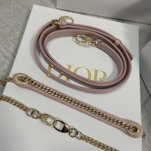 MINI LADY 17 MY ABC POWDER PINK LAMBSKIN