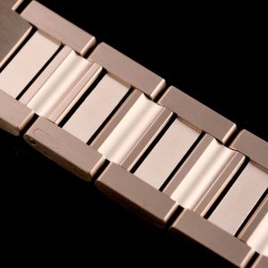 pasha 35mm automatic pink gold white dial