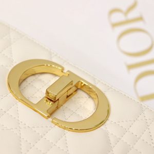 CARO MINI BAG 20 IN WHITE CALFSKIN