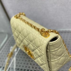 medium caro 25.5 light yellow calfskin