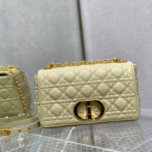 medium caro 25.5 light yellow calfskin