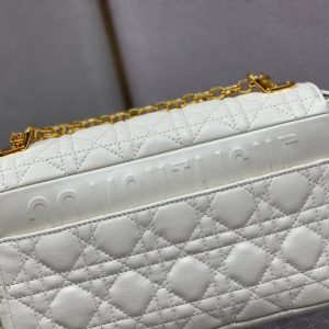 medium caro 25.5 white calfskin