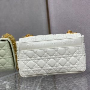 medium caro 25.5 white calfskin