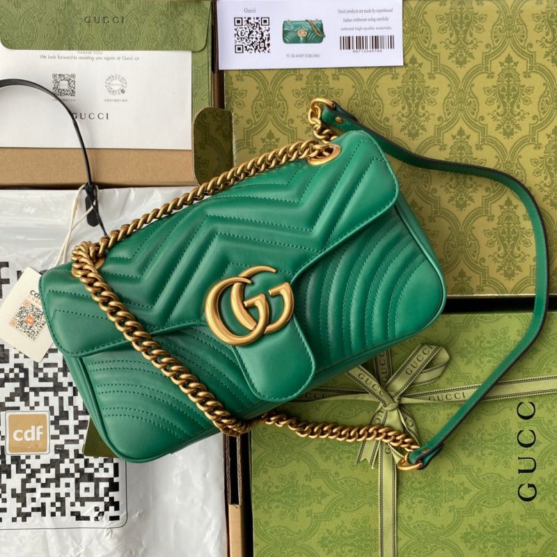 20210615_i1623688632_6749_0_jpg gg marmont 26cm green calfskin gold hardware
