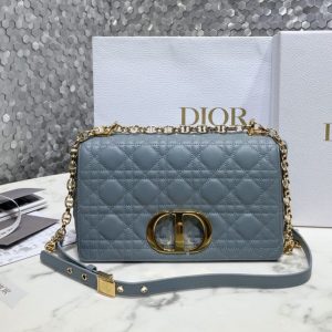 medium caro 25.5 gray supple calfskin