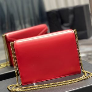 CASSANDRA 22 CHAIN BAG RED CALFSKIN