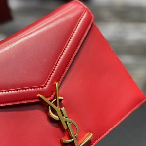 CASSANDRA 22 CHAIN BAG RED CALFSKIN