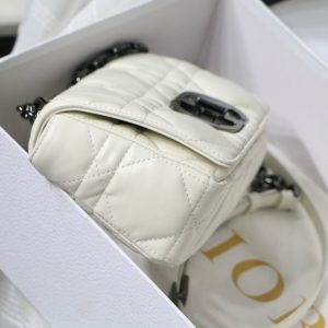 20211010_i1633842202_7957_5_jpg SMALL CARO BAG 20 WHITE CALFSKIN BLACK HARDWARE