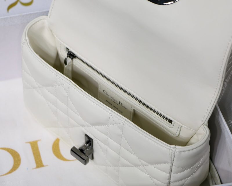 20211010_i1633842202_9103_7_jpg SMALL CARO BAG 20 WHITE CALFSKIN BLACK HARDWARE