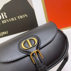 MINI BOBBY EAST-WEST 20 BAG IN BLACK CALFSKIN