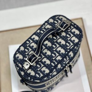 CROSSBODY MINI 18 VANITY CASE IN BLACK MONOGRAM OBLIQUE JACQUARD