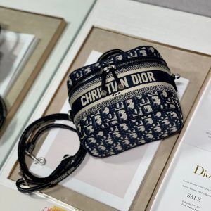 CROSSBODY MINI 18 VANITY CASE IN BLACK MONOGRAM OBLIQUE JACQUARD