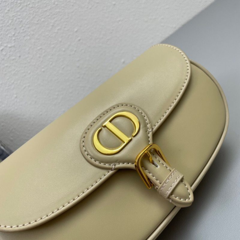 MINI BOBBY EAST-WEST 20 BAG IN BEIGE CREAM CALFSKIN