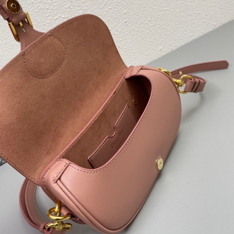 MINI BOBBY EAST-WEST 20 BAG IN ROSE PINK CALFSKIN