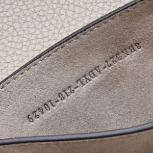 PEEKABOO ISEEU 33 IN TOBACCO BROWN GRAINED CALFSKIN SILVER HARDWARE