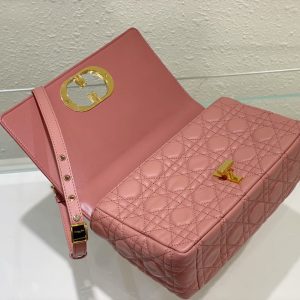 medium caro 25.5 pink calfskin