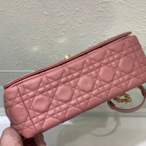 medium caro 25.5 pink calfskin