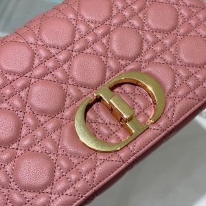 medium caro 25.5 pink calfskin