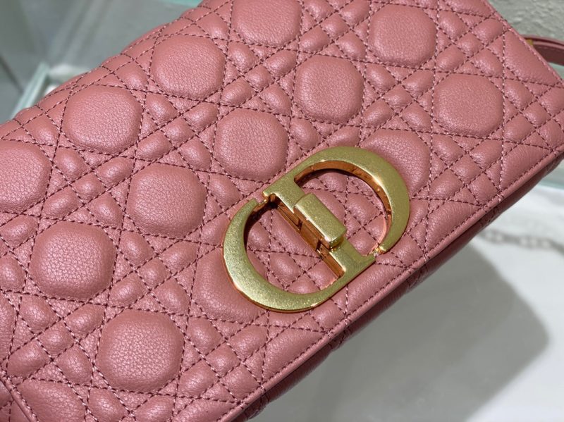 medium caro 25.5 pink calfskin